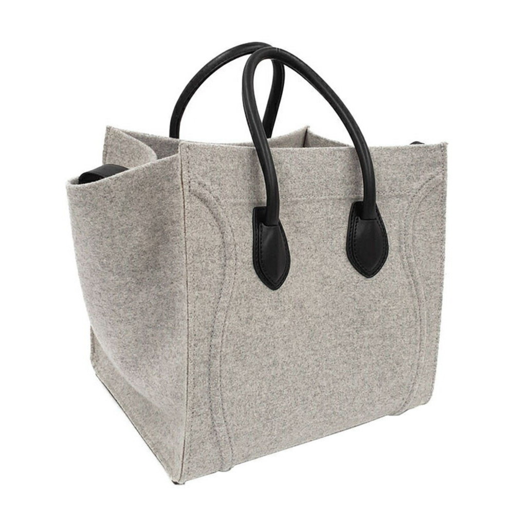 Celine Square Bag Luggage Tote Phantom